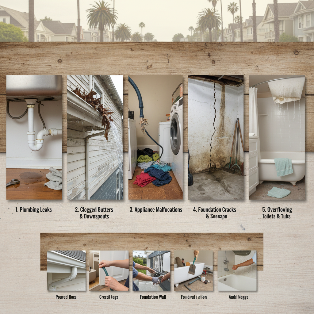 Top 5 Common Causes of Water Damage in Oakland Homes and How to Prevent Them