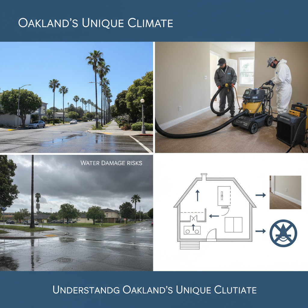 Understanding Oakland's Unique Climate: How It Affects Water Damage Risks and Restoration Solutions
