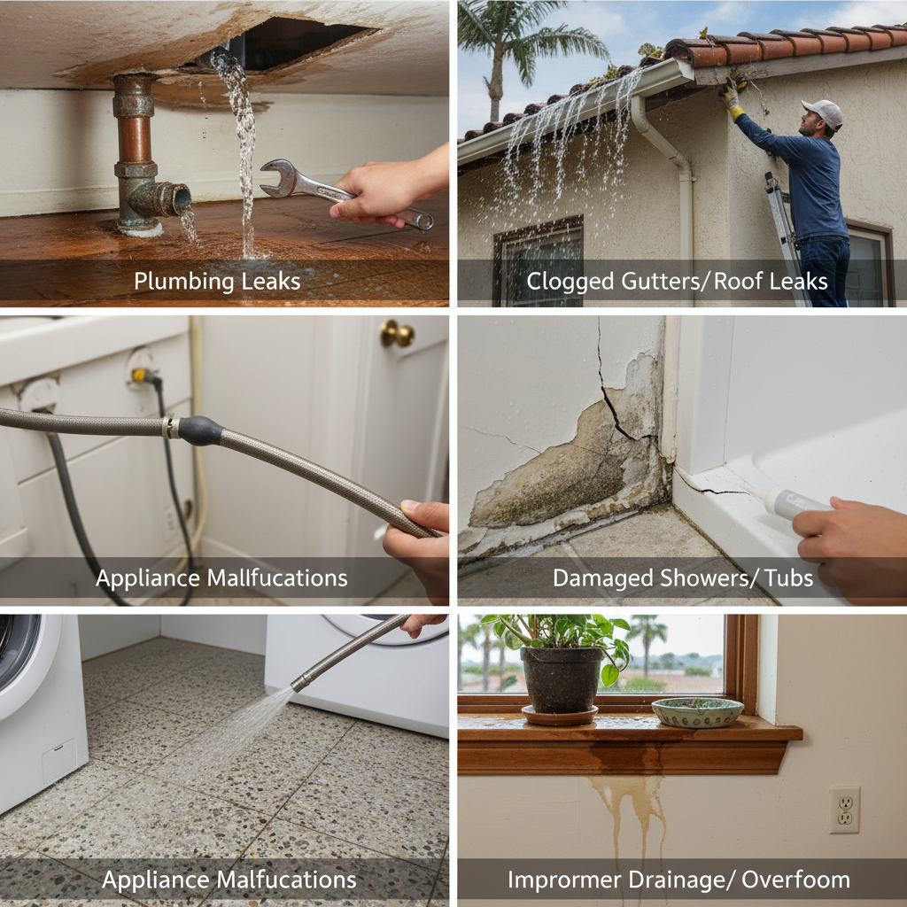 5 Common Causes of Water Damage in San Diego Homes and How to Prevent Them