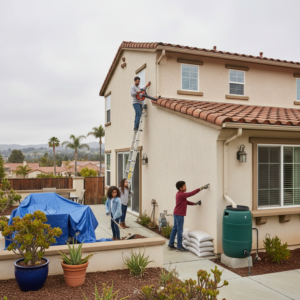 How to Prepare Your San Diego Home for Rainy Season Water Damage