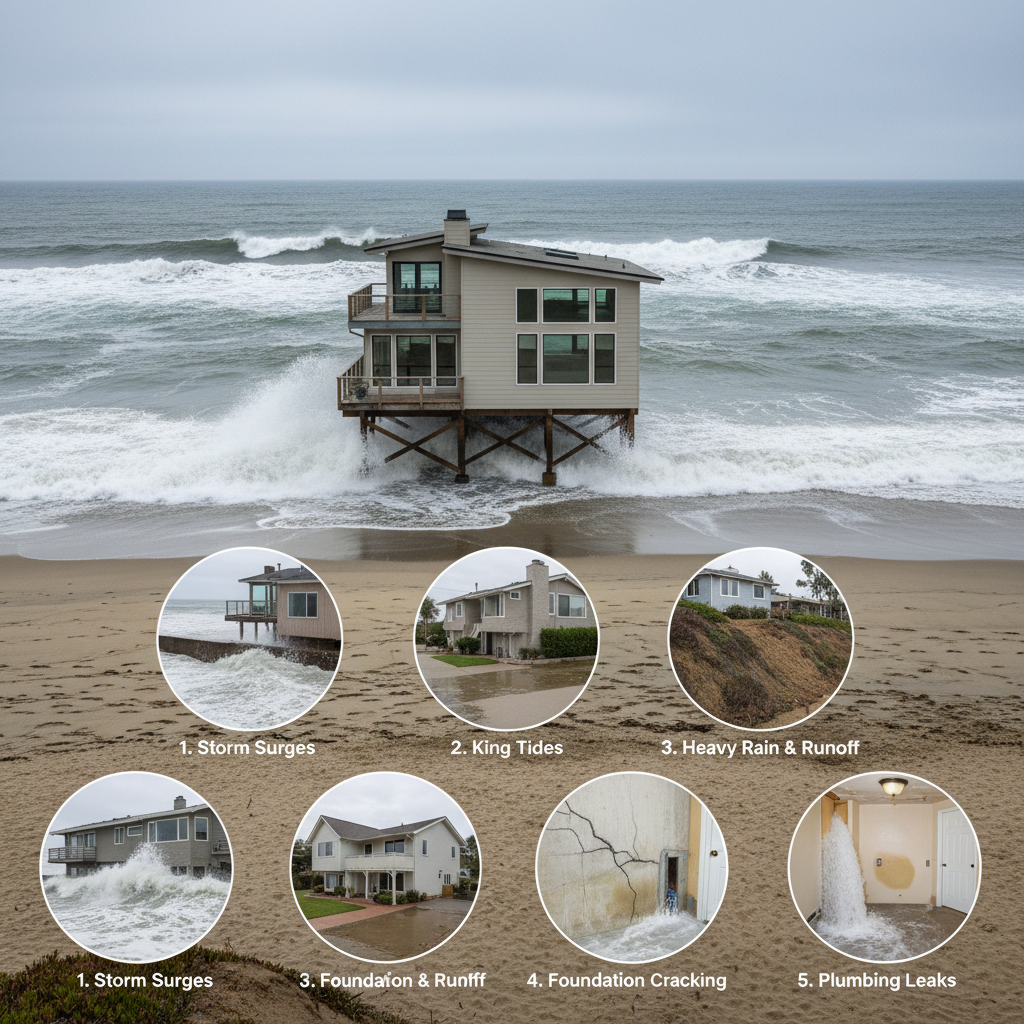 Top 5 Water Damage Risks for Coastal Homes in Ventura