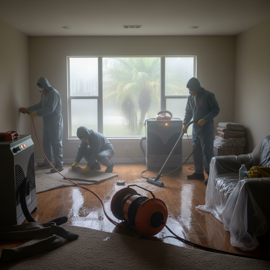 How to Handle Water Damage in Belleview's Humid Subtropical Climate