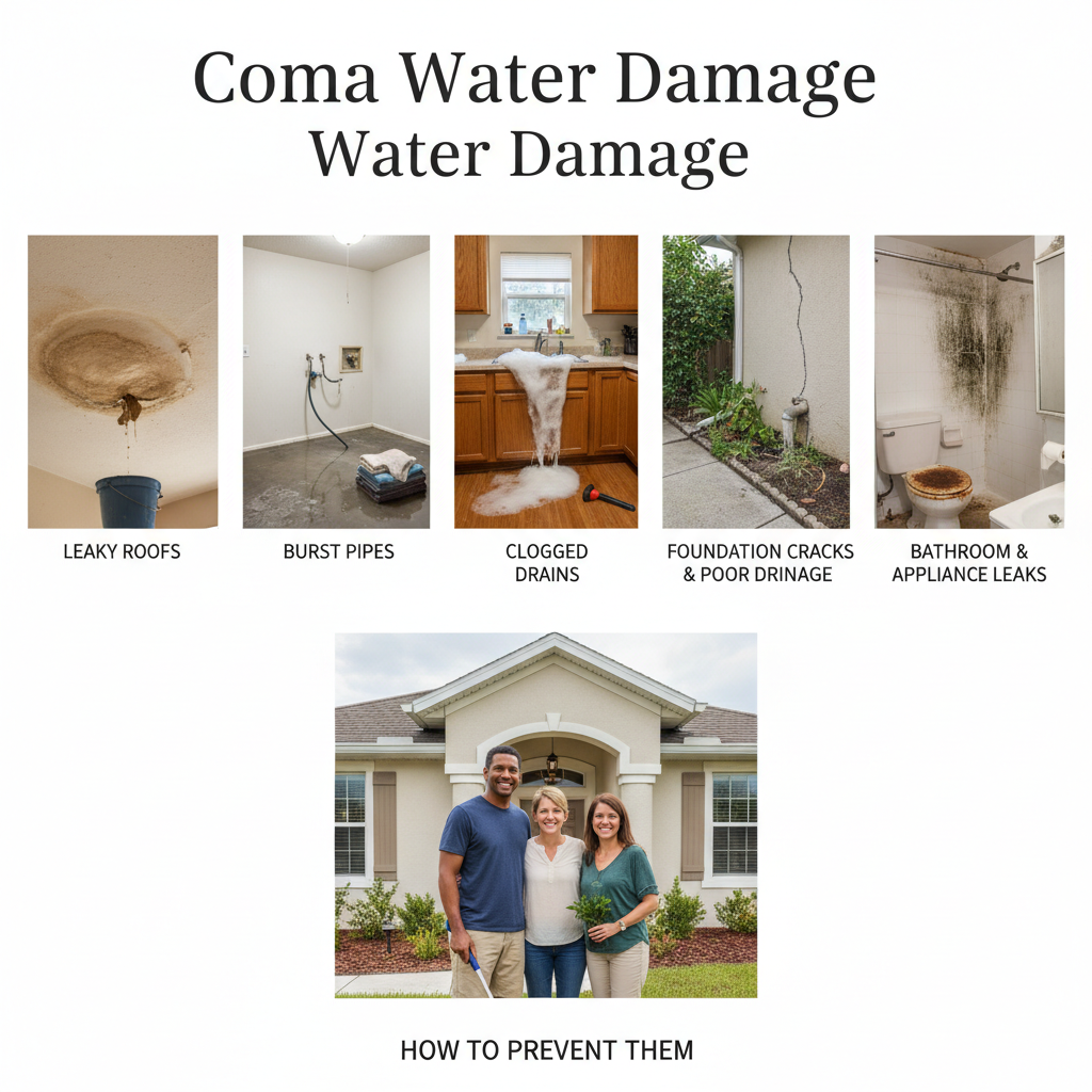 Top 5 Water Damage Issues for Belleview Homeowners and How to Prevent Them