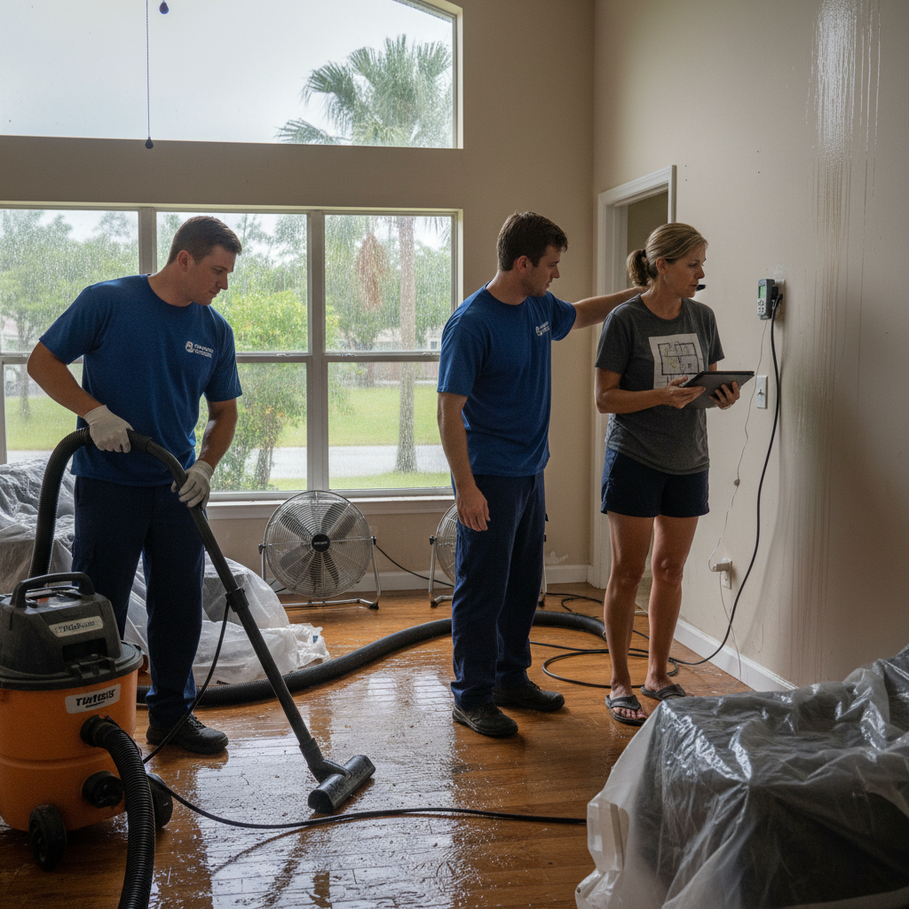 How to Handle Water Damage from Summer Storms in Orlando Homes