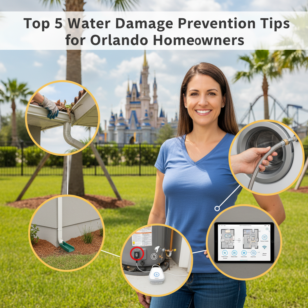 Top 5 Water Damage Prevention Tips for Orlando Homeowners Near Theme Parks