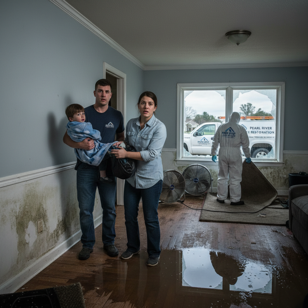 The Importance of Prompt Water Damage Restoration in Pearl River: Protecting Your Family and Home
