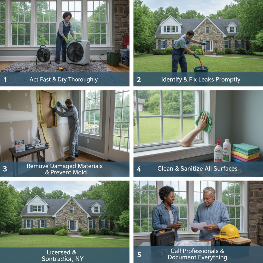 Top 5 Water Damage Restoration Tips for Stony Point Homeowners in a Humid Climate