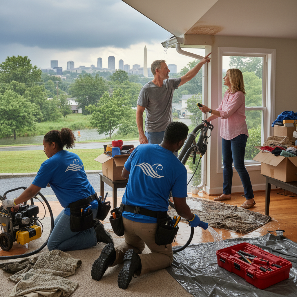 Top 5 Water Damage Restoration Tips for Arlington Homeowners After a Heavy Rainfall