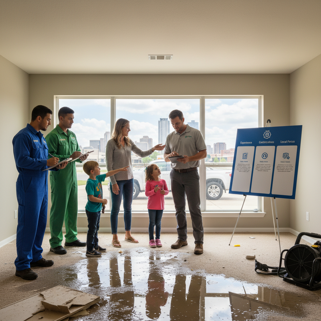 How to Choose the Right Water Damage Restoration Company in Fort Worth