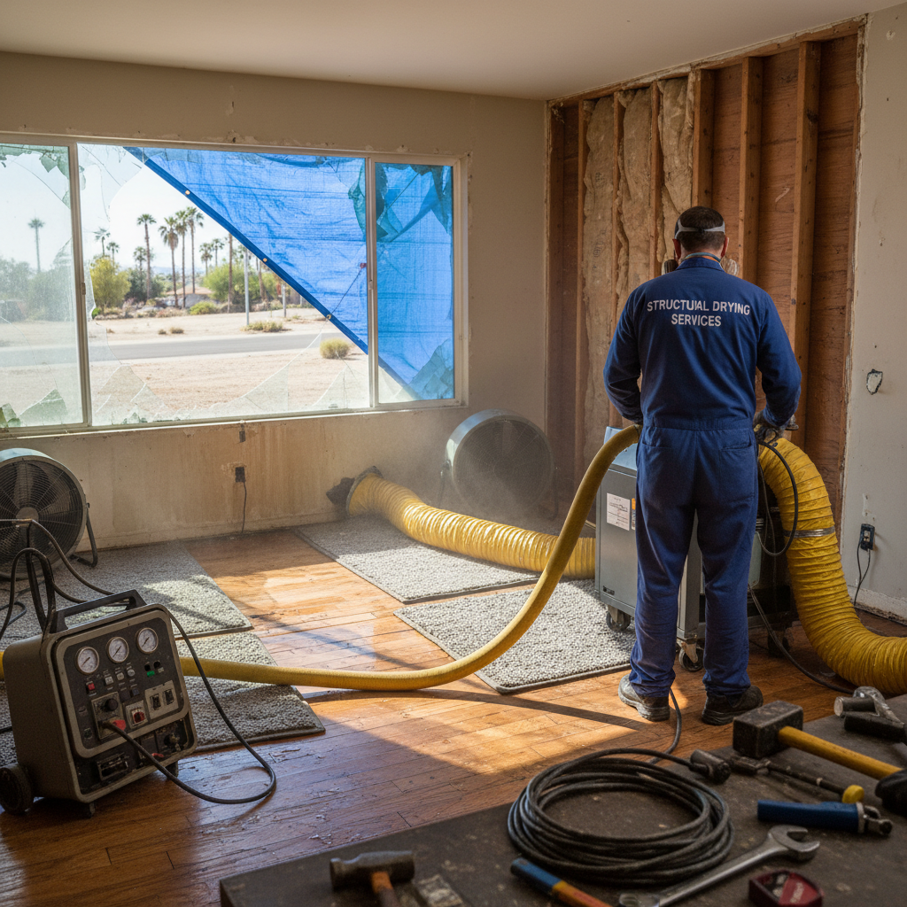 Structural Drying Services in Fremont