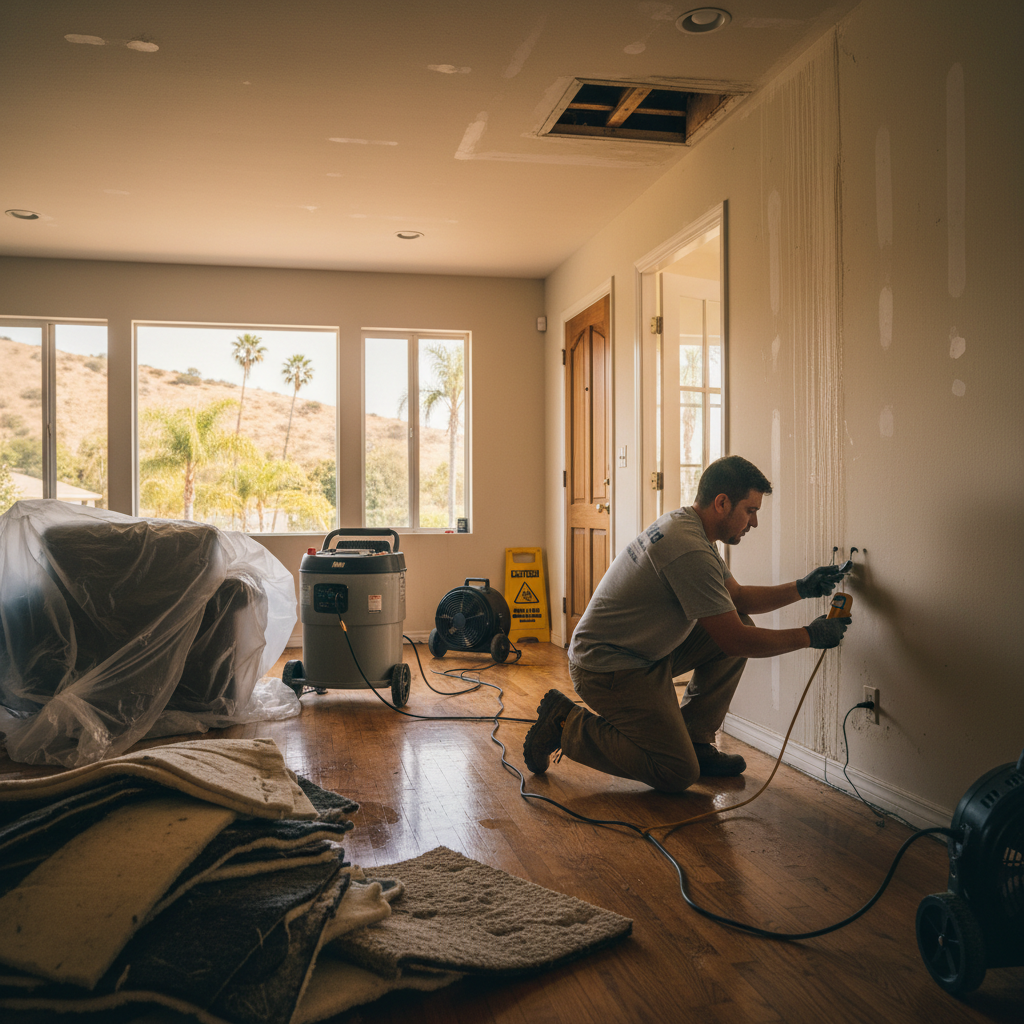 Water Damage Assessment in Fremont