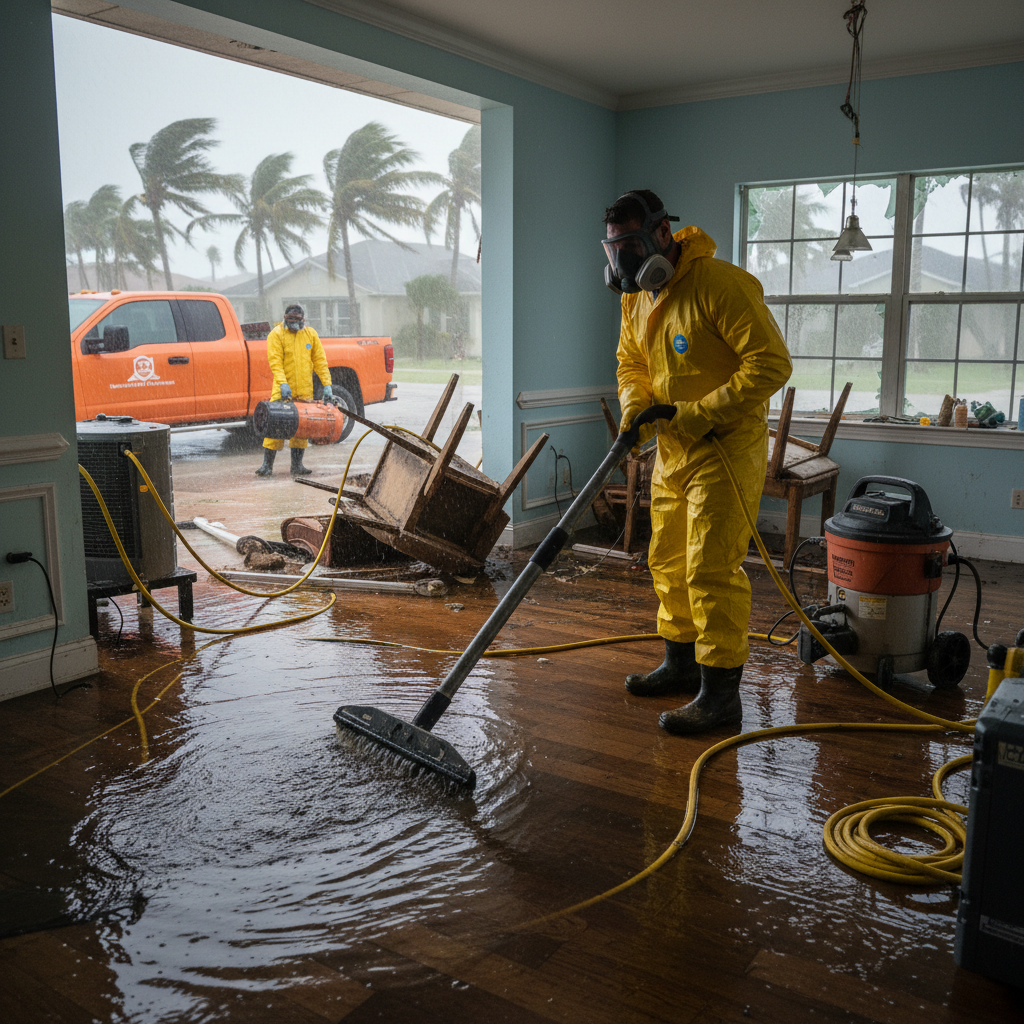 Water Damage Restoration work by Damage Restore Pro in Ocala