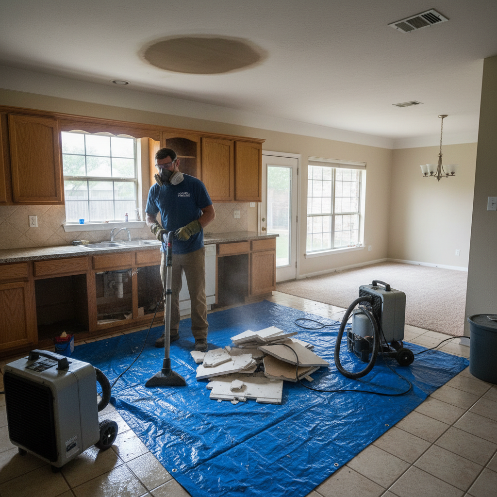 Emergency Water Damage Repair in Plano