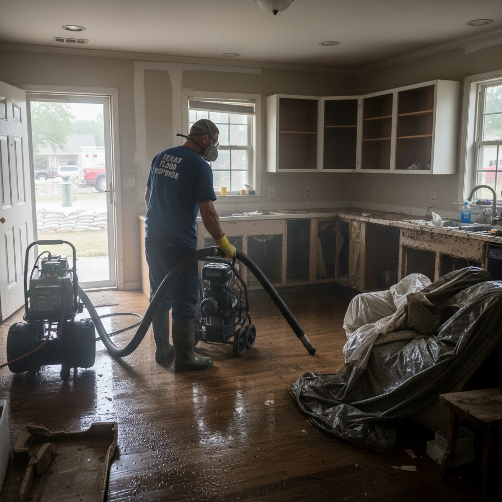 Flood Damage Restoration in Plano